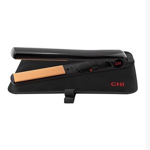 CHI Classic Tourmaline Ceramic Hairstyling Iron 1" in Onyx Black *New in Box*